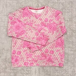 New Without Tags Terez “Pink Porcelain” Women’s Sweatshirt - size medium